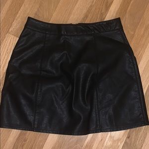 Forever 21 Skirts - Leather skirt NEVER WORN Forever 21 Skirts - Leather skirt NEVER WORN